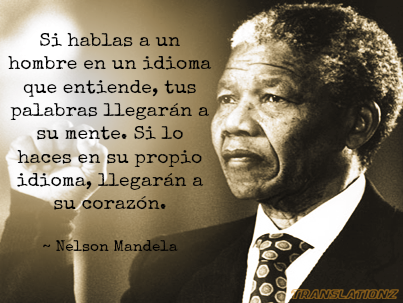 Nelson Mandela Spanish Translationz