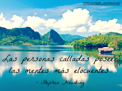 Stephen Hawking Spanish Translationz