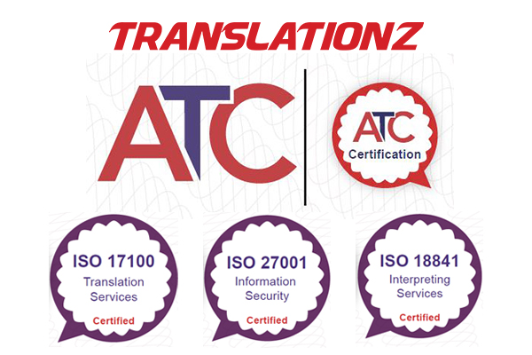 Translationz ISO Certified